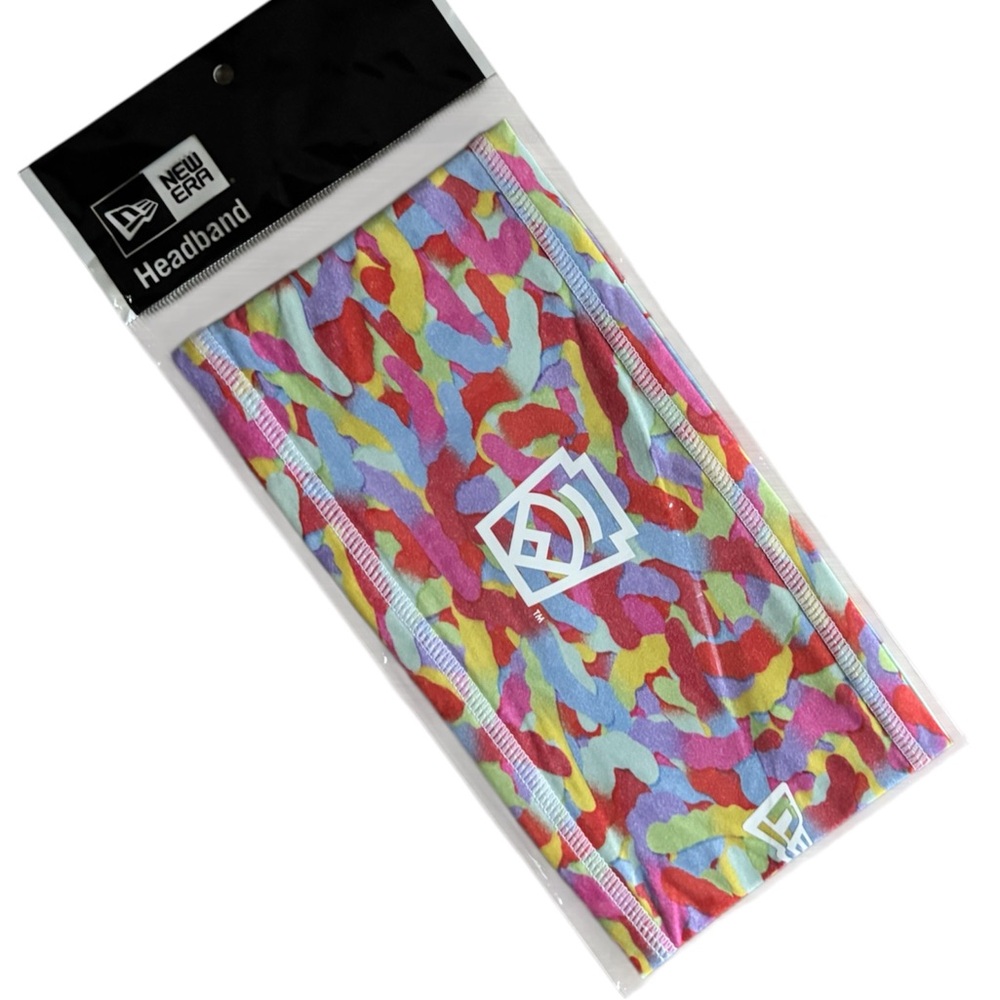 NWT New Era Multicolor Camouflage Headband